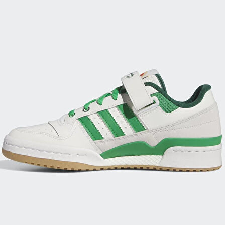 Adidas Forum Low Leather Unisex Sneaker White Green Unisex Hakiki Deri Günlük Spor Ayakkabı Beyaz Yeşil