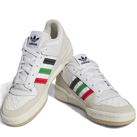 Adidas Forum Low CL Unisex Sneaker Red Unisex Günlük Spor Ayakkabı Beyaz