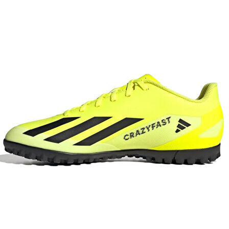 Adidas X Crayzfast Club TF Mens Football Shoes Green Erkek Halı Saha Futbol Ayakkabısı Yeşil