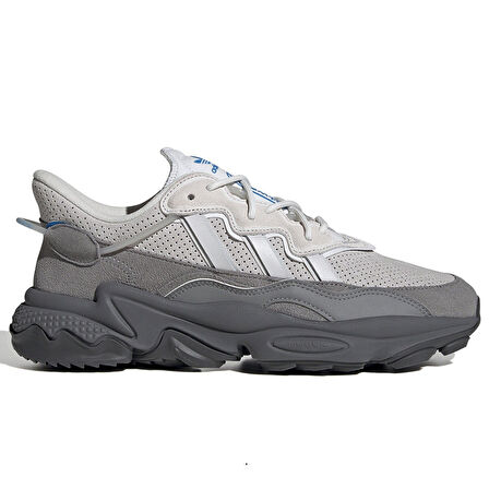 Adidas Ozweego Leather Mens Sneaker Hakiki Deri Erkek Günlük Spor Ayakkabı Gri