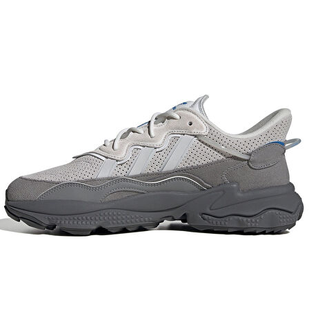 Adidas Ozweego Leather Mens Sneaker Hakiki Deri Erkek Günlük Spor Ayakkabı Gri