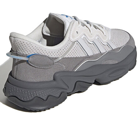 Adidas Ozweego Leather Mens Sneaker Hakiki Deri Erkek Günlük Spor Ayakkabı Gri