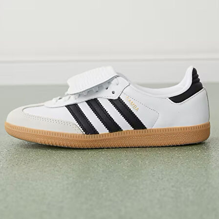 Adidas Samba Leather Sneaker Unisex Hakiki Deri Günlük Spor Ayakkabı Beyaz Siyah