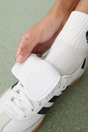 Adidas Samba Leather Sneaker Unisex Hakiki Deri Günlük Spor Ayakkabı Beyaz Siyah