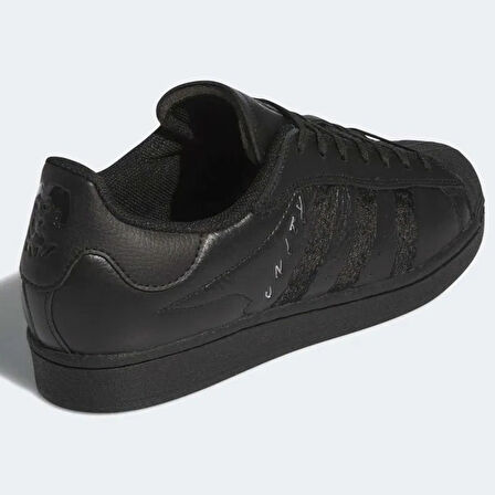 Adidas Superstar ADV X Unity Leather Sneaker Hakiki Deri Kadın Günlük Spor Ayakkabı Siyah