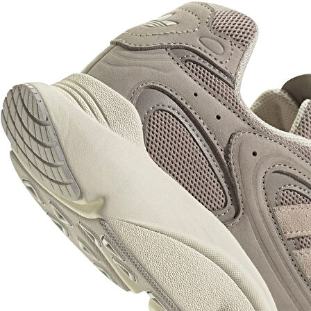 Adidas Ozmillen Mens Sneaker Gri Erkek Deri -Tekstil Günlük Spor Ayakkabı Gri