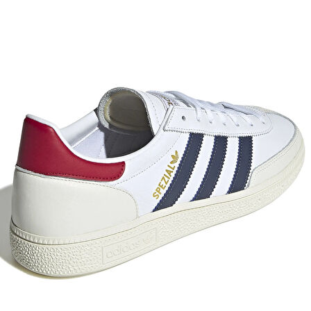 Adidas Handball Spezial Leather Mens Sneaker Hakiki Deri Günlük Spor Ayakkabı Beyaz