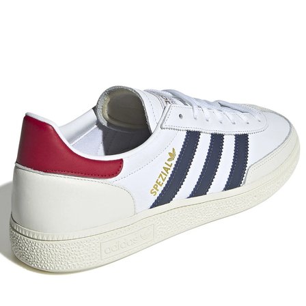 Adidas Handball Spezial Leather Mens Sneaker White Erkek Hakiki Deri Günlük Spor Ayakkabı Beyaz
