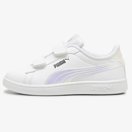 Puma Smash 3.0 Holo 2.0 Kids Sneaker Hologramlı Çocuk Günlük Spor Ayakkabı Beyaz 