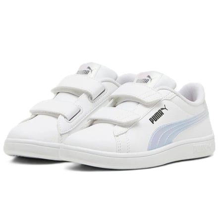 Puma Smash 3.0 Holo 2.0 Kids Sneaker Hologramlı Çocuk Günlük Spor Ayakkabı Beyaz 