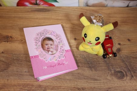 NURCANIM 10x15 cm 100 Adet Fotoğraf Kapasiteli Bebek Fotoğraf Albümü (Pembe)