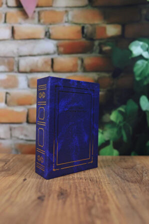 NRCN 10x15 cm 100'lük Ciltbezli Deluxe Fotoğraf Albümü (Lacivert)