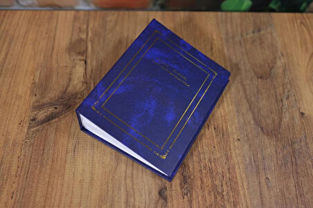 NRCN 10x15 cm 100'lük Ciltbezli Deluxe Fotoğraf Albümü (Lacivert)