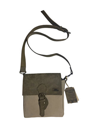 Kaliteli Su Geçirmez Unisex Küçük Kanvas Günlük Postacı Çantası 20 cm x 20 cm