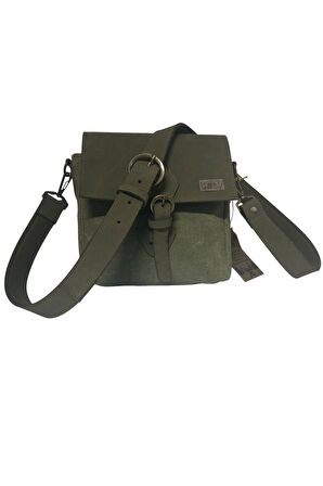 Kaliteli Su Geçirmez Unisex Küçük Kanvas Günlük Postacı Çantası 20 cm x 20 cm