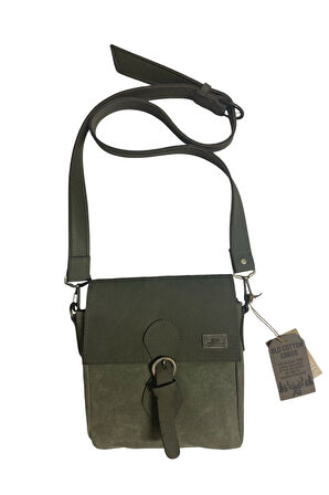 Kaliteli Su Geçirmez Unisex Küçük Kanvas Günlük Postacı Çantası 20 cm x 20 cm