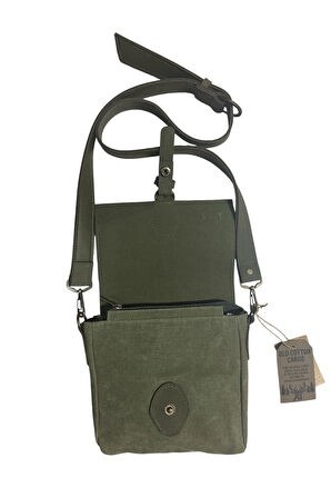 Kaliteli Su Geçirmez Unisex Küçük Kanvas Günlük Postacı Çantası 20 cm x 20 cm