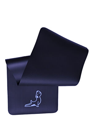 Comfort Serisi Siyah 10 mm NBR Egzersiz Matı