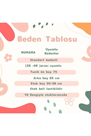 Kadın Tesettür Takım, 2'li Etek&Tunik