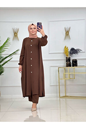 Kadın Tesettür 2'Li Takım Tunik & Pantolon