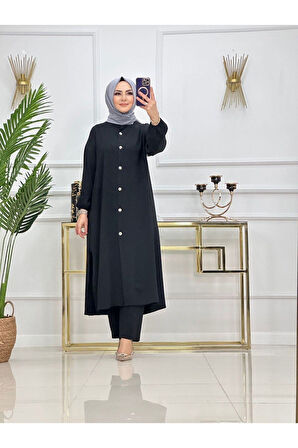 Kadın Tesettür 2'Li Takım Tunik & Pantolon