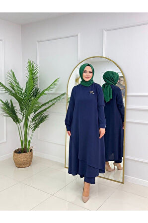 Kadın Tesettür Takım 2'Li Takım Tunik&Pantolon