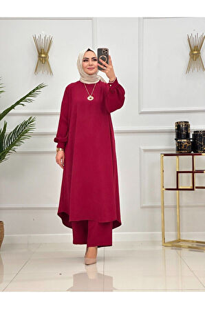 Kadın Tesettür Takım 2'Li Takım Tunik & Pantolon