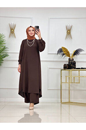 Kadın Tesettür Takım 2'Li Takım Tunik & Pantolon