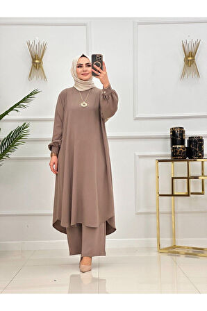 Kadın Tesettür Takım 2'Li Takım Tunik & Pantolon