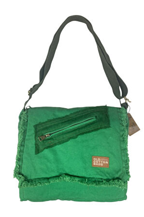 Vintage Salaş Orta Boy Unisex Günlük Çapraz Postacı Tablet Çantası M 32 Cm X 27 Cm