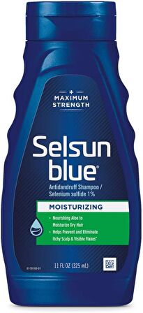 Selsun Blue Moisturizing Tüm Saçlar İçin Kepek Önleyici Şampuan 325 ml