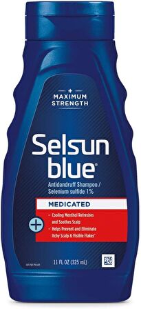 Selsun Blue Medicated Tüm Saçlar İçin Kepek Önleyici Şampuan 325 ml