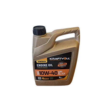 Motor yaği ecotech 10w-40 api sl/cf sentetik 4 lt