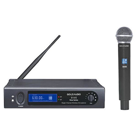 S15 E UHF - Tek El Mikrofon - Gold Audio