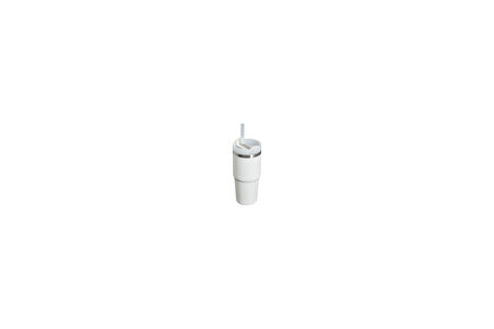 Stanley The Quencher H2.O FlowState Pipetli Termos Bardak 0,41 Beyaz