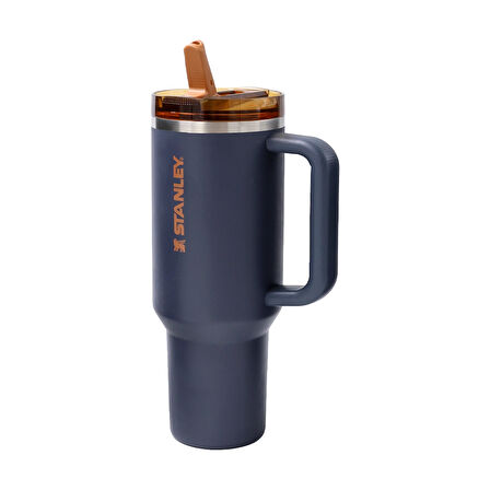 Stanley The Quencher ProTour Flip Straw Tumbler Pipetli Termos 1,2 L - Lacivert