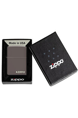 Zippo Çakmak Logo Black ice Buz Siyahı 150zl