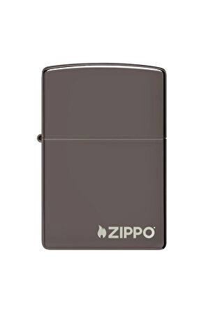 Zippo Çakmak Logo Black ice Buz Siyahı 150zl
