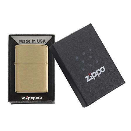 Zippo Reg Br Fn Brs Wd/9B Çakmak - 204B-001191
