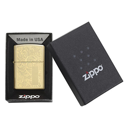 Zippo Reg Brass Venetian Çakmak