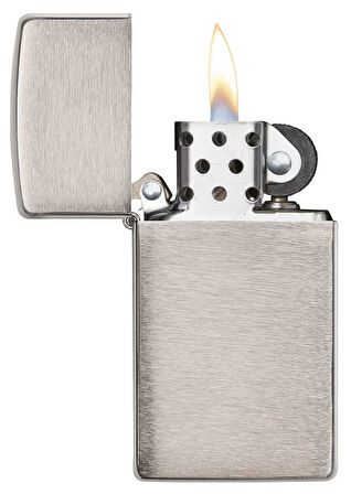 Zippo Slim Br Finish Chrm Çakmak