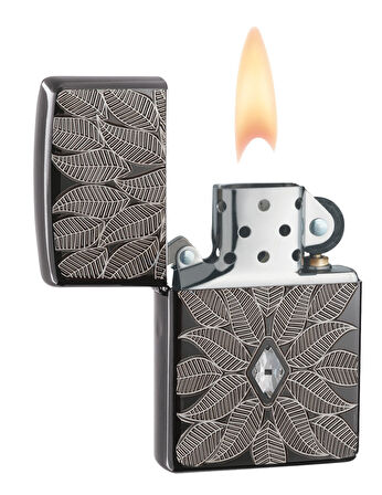 Zippo Pl 24095 Carved Leaves Çakmak