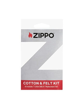Zippo Yedek Pamuk Ve Keçe Seti 122110