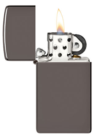 Zippo Slim Black Ice Çakmak