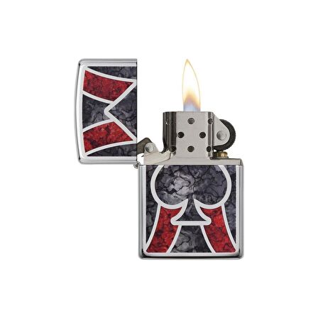 Zippo Çakmak 28952 Spade Design Çakmak