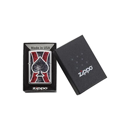 Zippo Çakmak 28952 Spade Design Çakmak