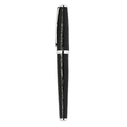Zippo Black Leather Wrap Rollerball Kalem - 41124-000001