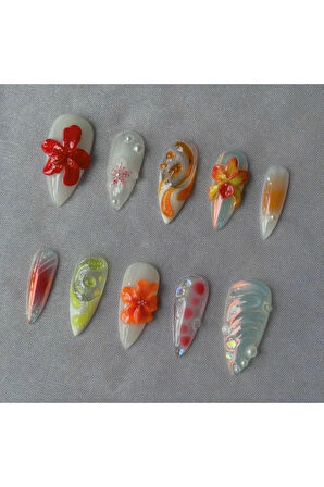 12'li Hazır Takma Tırnak (Bant Yapıştırıcılı)