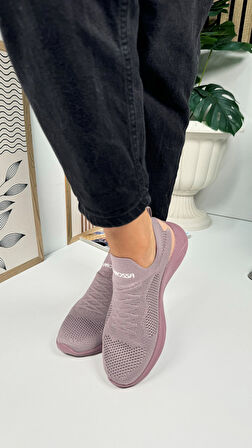 Günlük Unisex Sneaker Slip-On Nefes Alabilen Hafif Yürüyüş Bağcıksız Esnek Spor Ayakkabı 041F