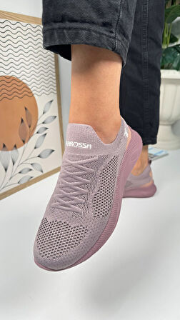 Günlük Unisex Sneaker Slip-On Nefes Alabilen Hafif Yürüyüş Bağcıksız Esnek Spor Ayakkabı 041F